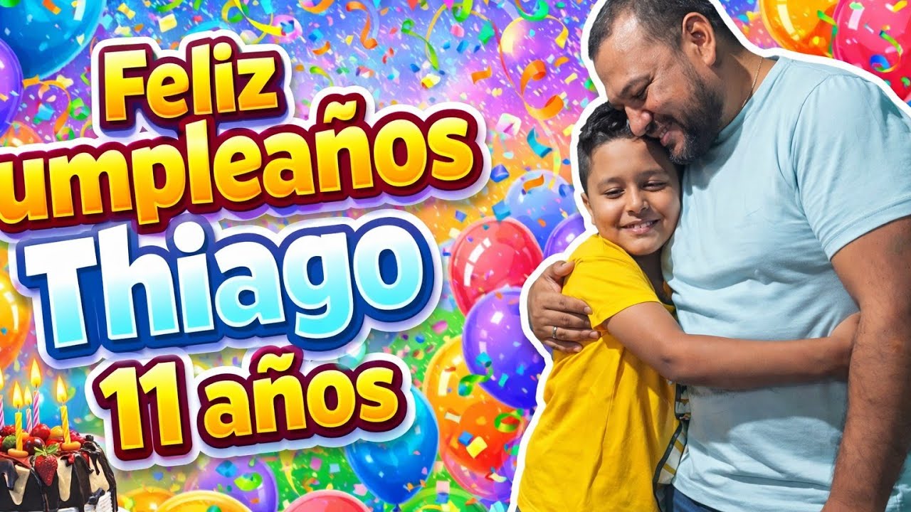 CUMPLEAÑOS THIAGO 2026