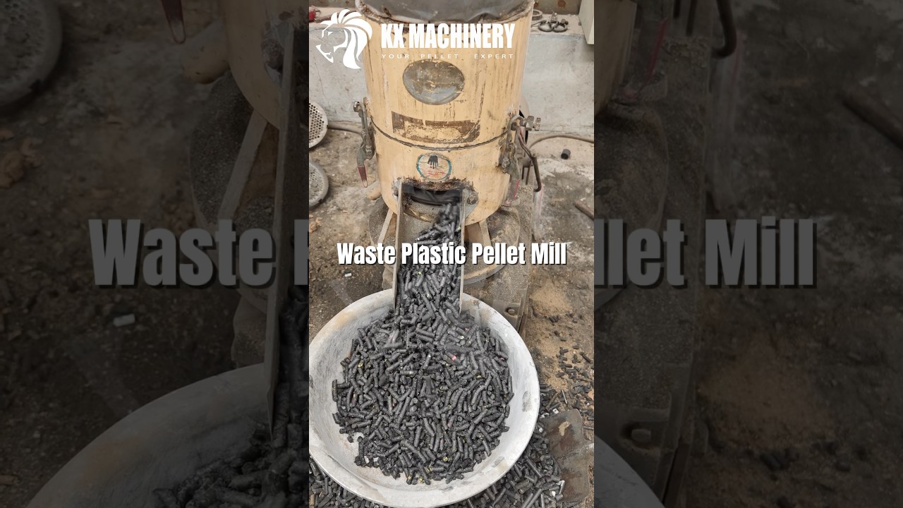 Waste plastic pellet machine | biomass pellet mill | RDF pellet | waste to energy | pellet solution