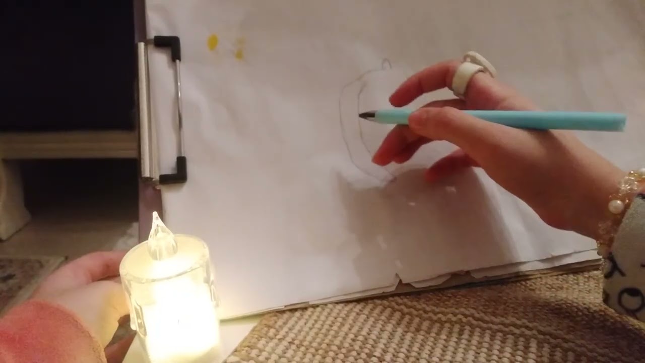 رسمت انمي من اليوتيوب 🎨