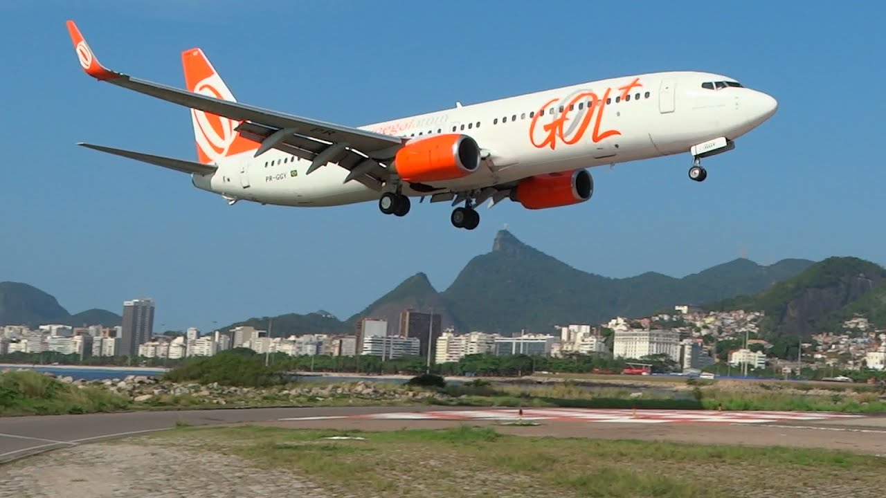 Pousos e Decolagens no Aeroporto Santos Dumont, Rio de Janeiro