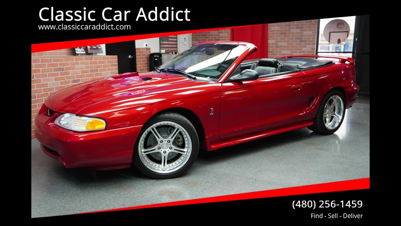 Тест-драйв Ford Mustang Cobra SVT Convertible SSR 1998 года (ПРОДАНО). Диски. Любитель классическ...