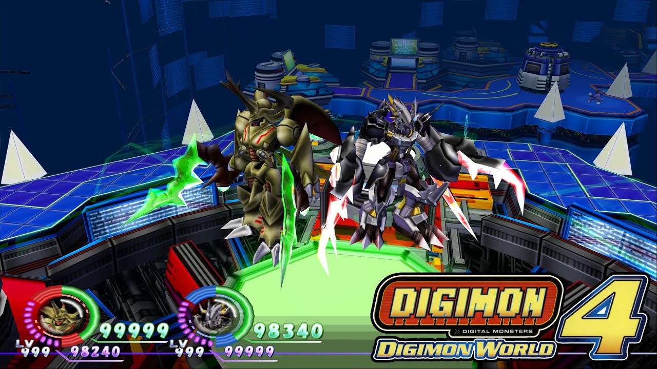 HerculesKabuterimon X and Black Wargreymon X | Digimon World 4 HD - Showcase
