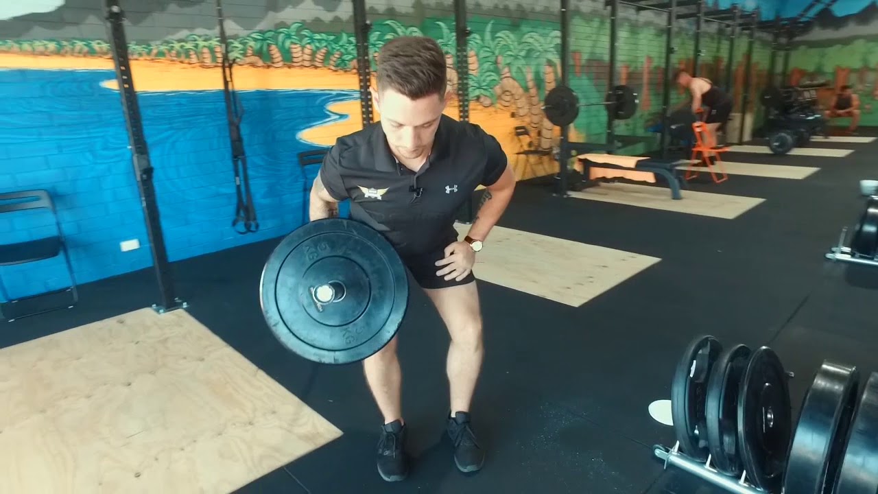 One Arm T Bar Row