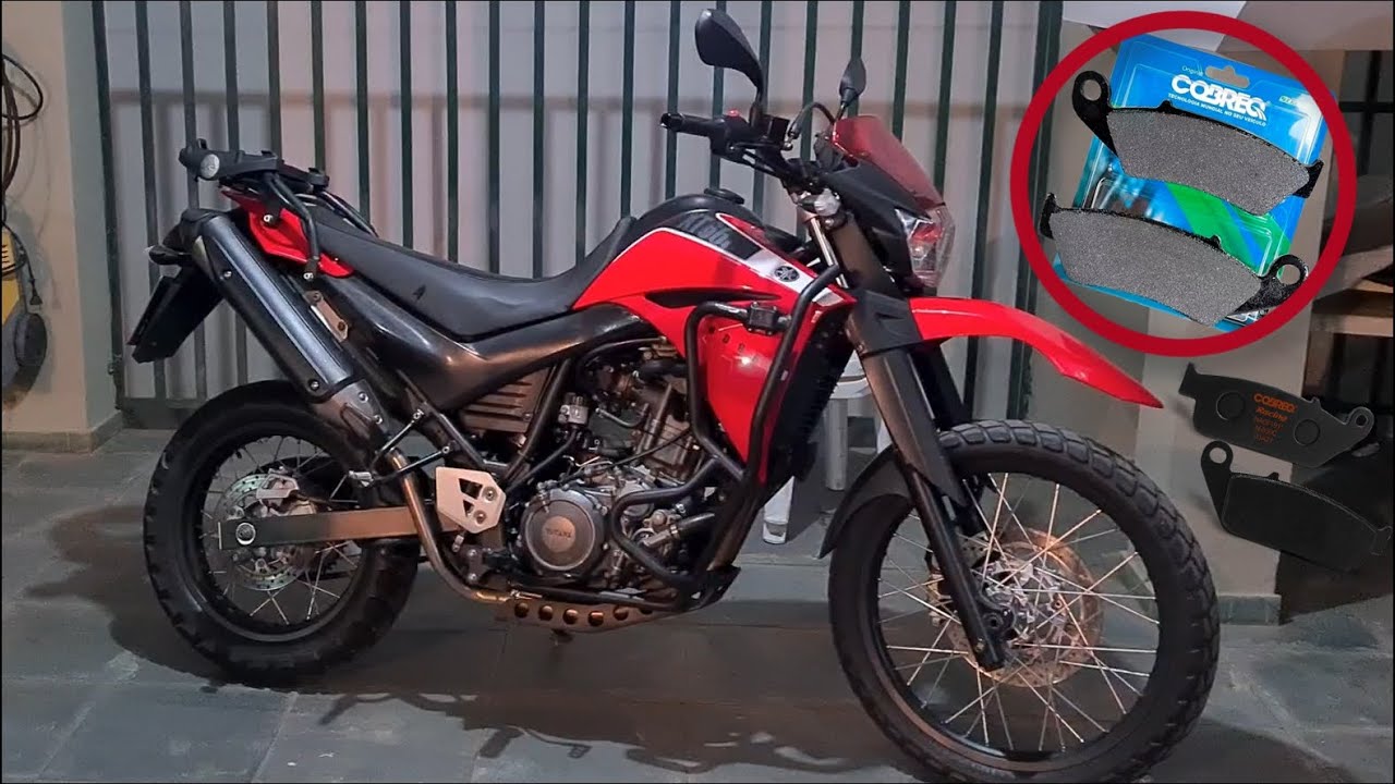 TROCANDO A PASTILHA DE FREIO DA XT660