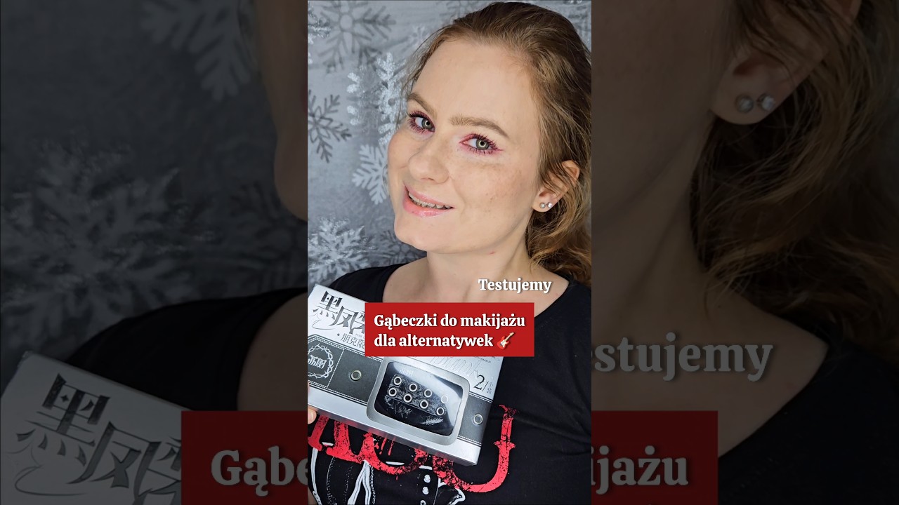 akcesoria do makijażu dla ALTERNATYWEK 🎸 