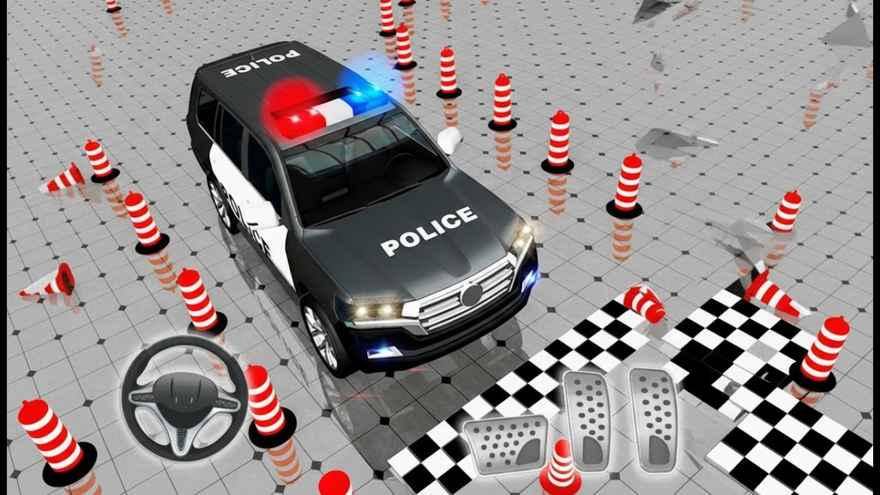 Police Fleet Parking Challenge🚓Multi Cop Cars Parked Perfectly | 3D Driving Class | Android Gameplay