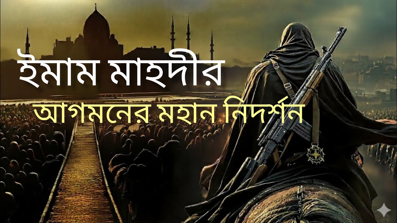 মাহদীর আগমন: শেষ যুগের ভবিষ্যদ্বাণী ব্যাখ্যাইমাম মাহদীর বিশাল নিদর্শন | পূর্ণাঙ্গ ইসলামিক এআই মুভি