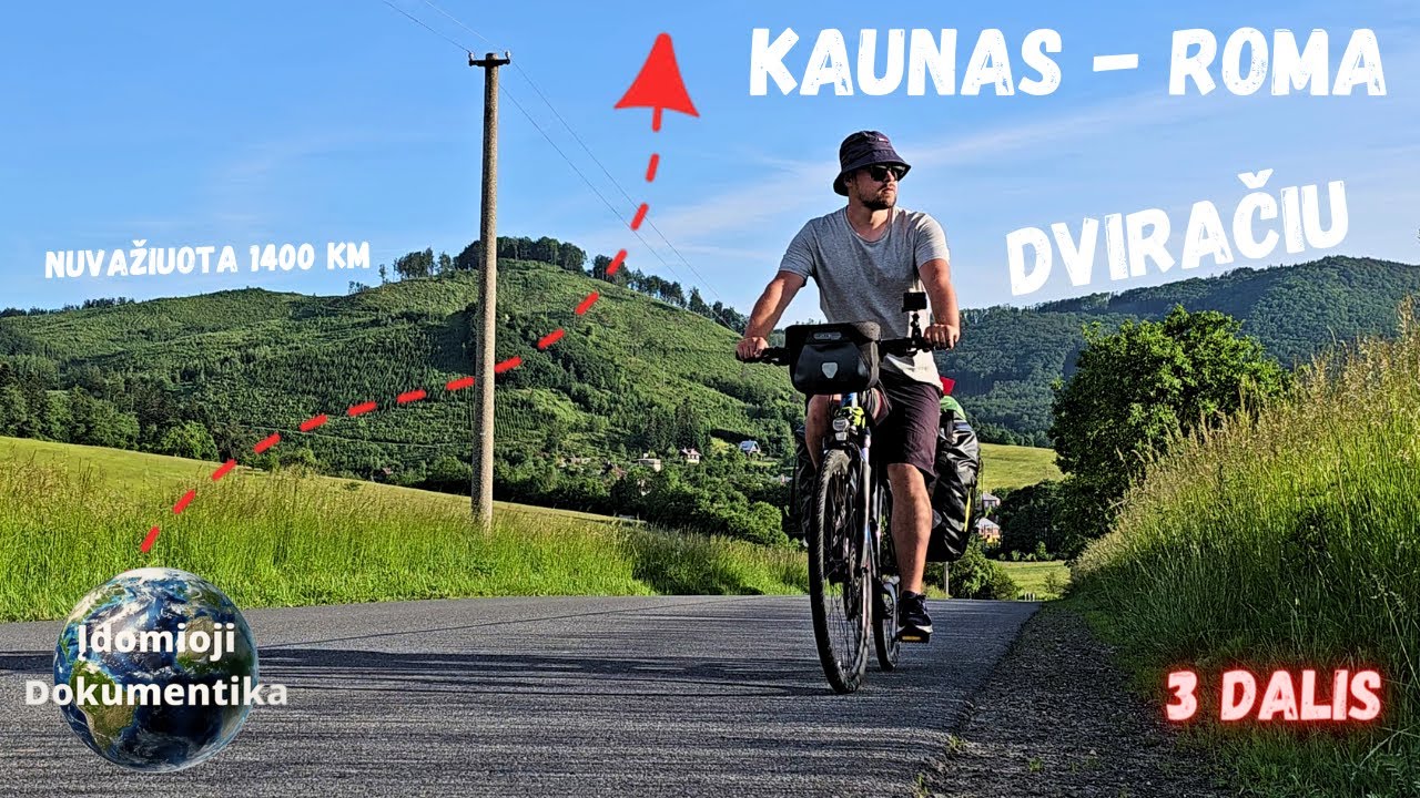 Kaunas - Roma dviračiu | Bendra Čekijos ir Lietuvos istorija ir pirmosios dviračio problemos