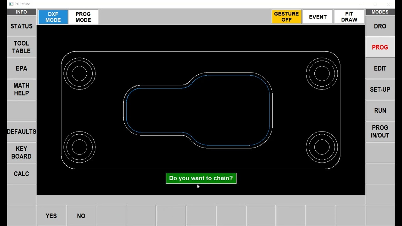 TRAK Advanced DXF Video
