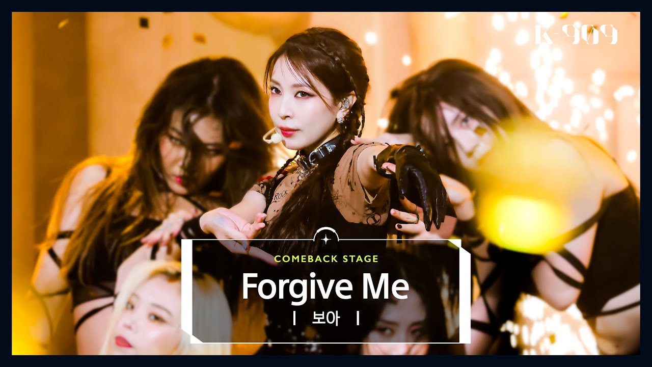 [4K/최초공개] 보아 (BoA) - Forgive Me l @JTBC K-909 221126 방송