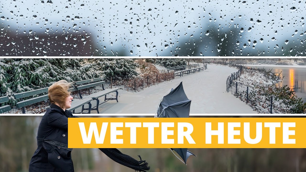 Wetter heute: Niesel, Schnee und Ostwind - so wird der Dienstag
