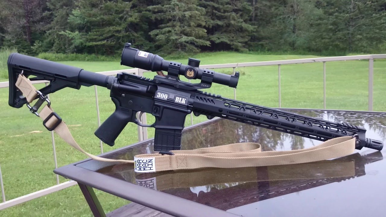 The 300 Blackout Deer Rifle