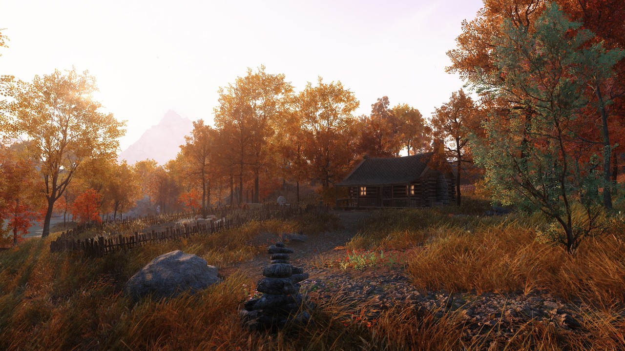[4K] Skyrim SE 2026 Ultra modded with Azurite Horizons ENB