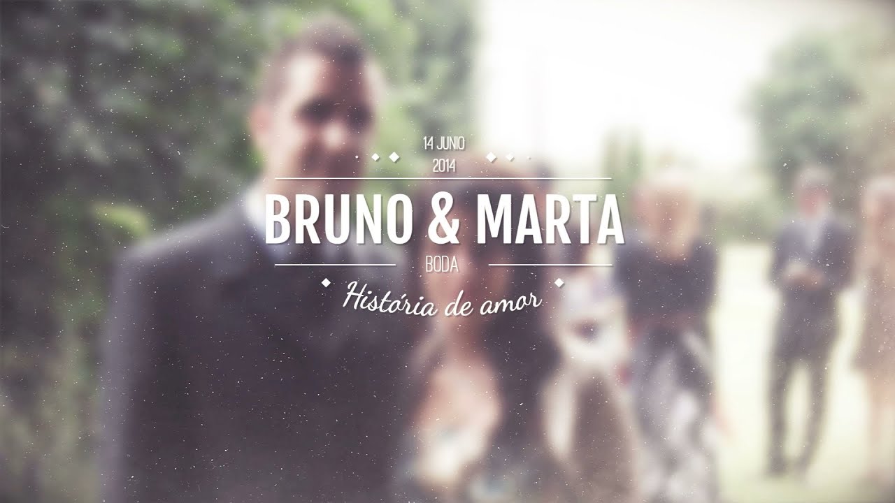 Vídeo para los invitados de la boda de Bruno y Marta. 14/06/2014
