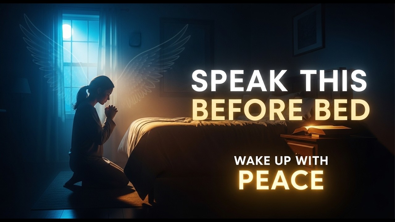 Speak These 4 Bible Verses Before Bed – Wake Up with Peace & Healing  #christianmotivation #feargod