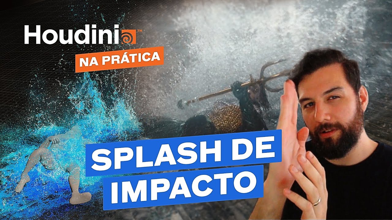 Como criei os SPLASHES em AQUAMAN - Tutorial Houdini