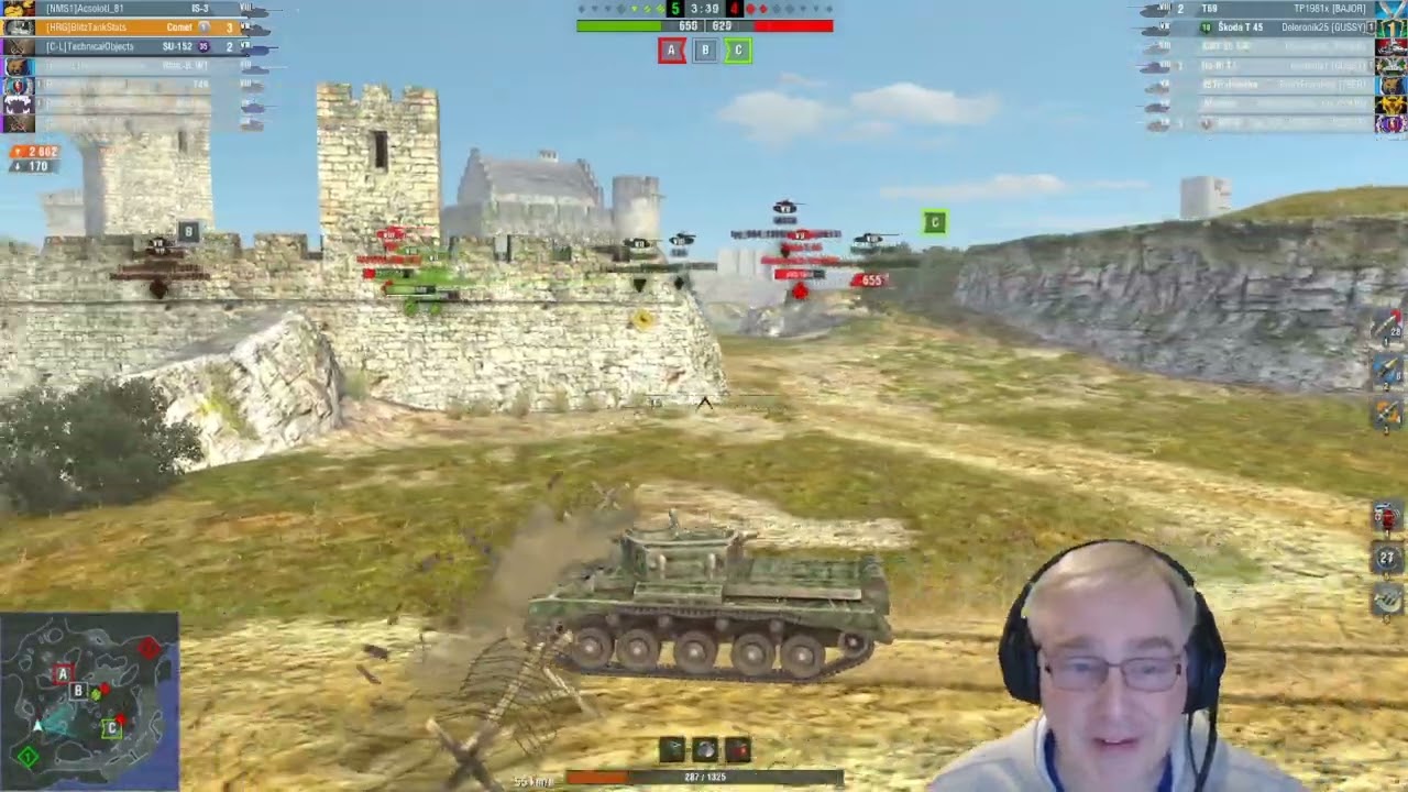 Comet Ace Mastery - Perils of one way in Wot Blitz