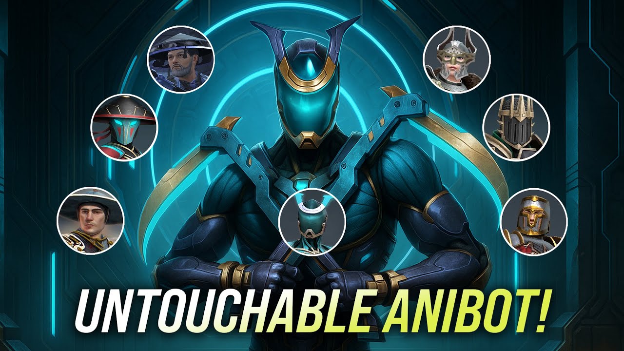 Untouchable! 🤯 Void Anibot VS All Control Lost Bosses! - Shadow Fight 3