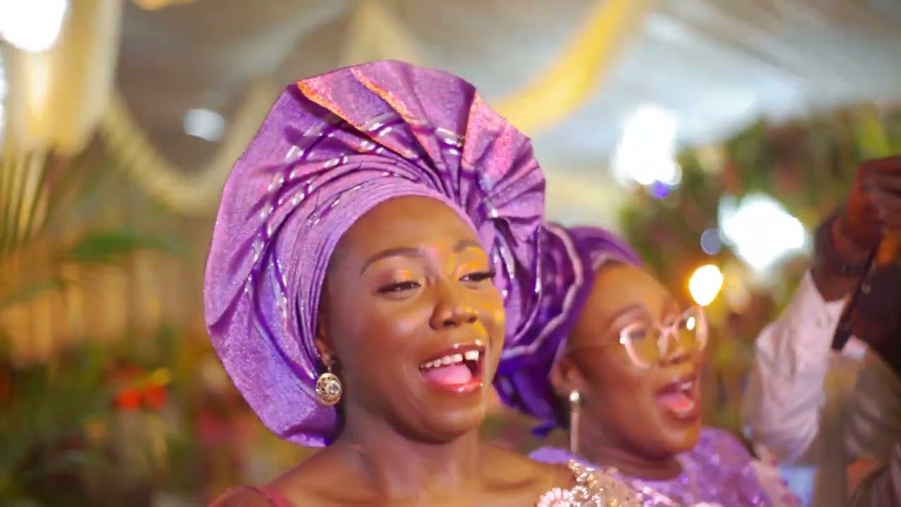 Segun Johnson performs for UZO and TOMIDE wedding reception isegunjohnson