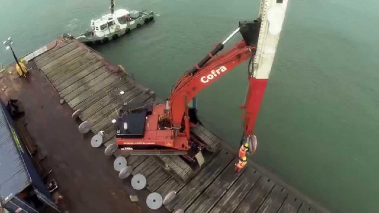 Offshore vertical drainage, Cowes, Great Britain  | Cofra B.V.