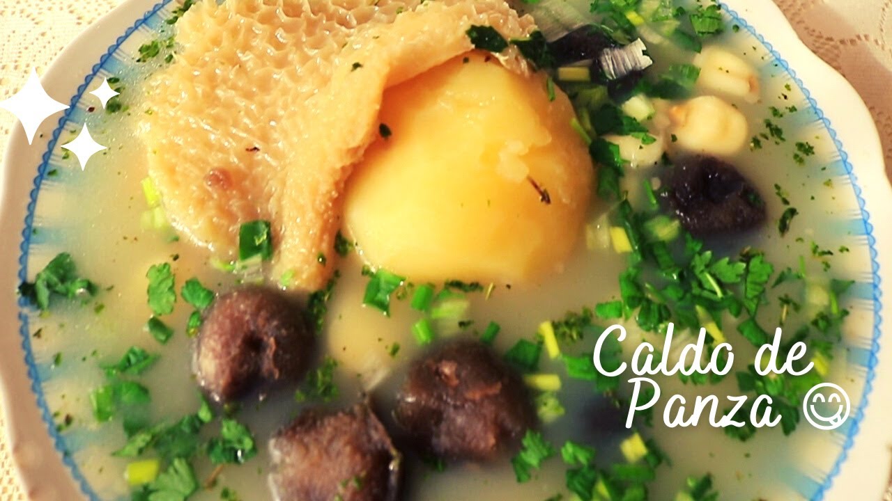 POPULAR CALDO DE PANZA- RECETA FÁCIL😋 RECETAS AREQUIPEÑAS PARA EL MUNDO 🌏