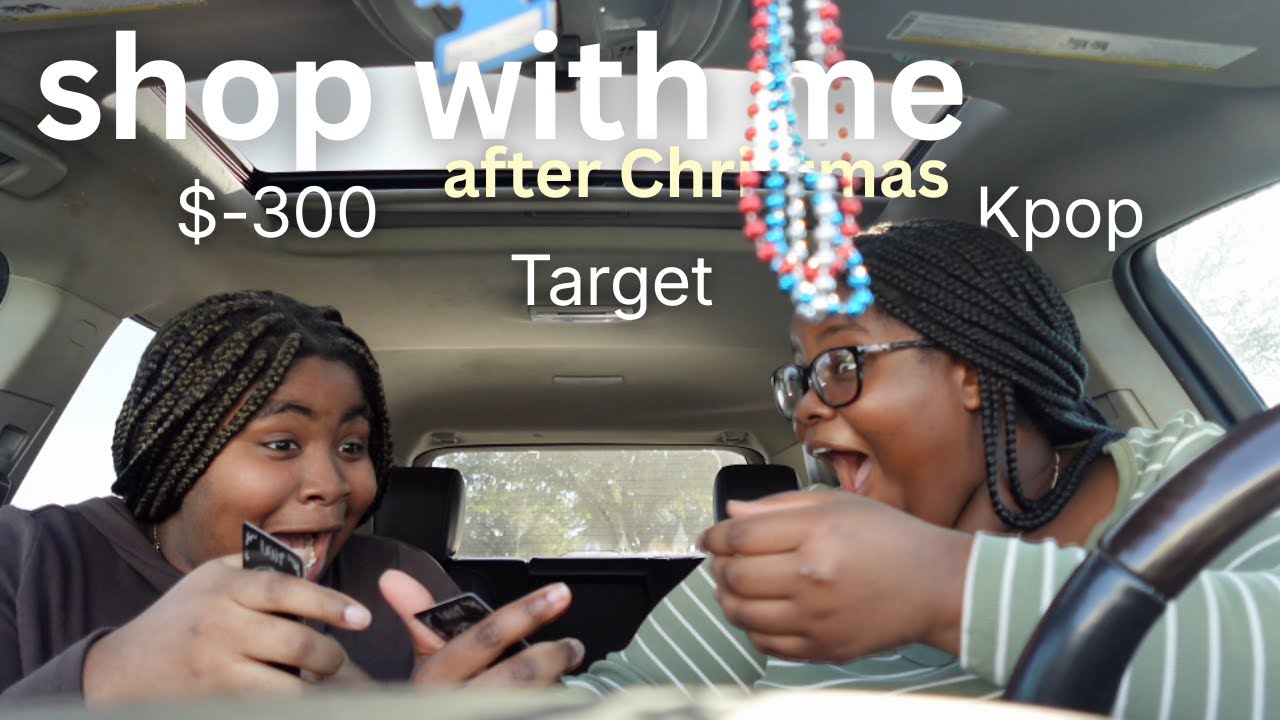 SHOPPING VLOG l 🛍️ target, Kpop, broke etc.