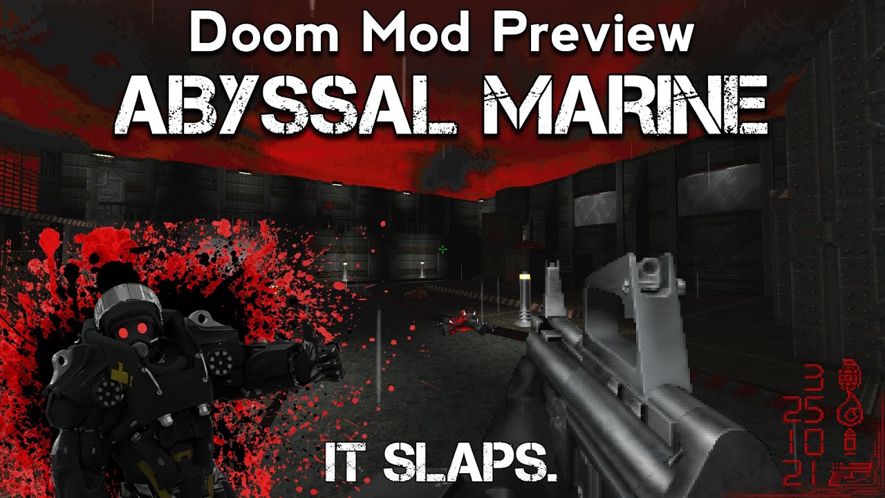 Превью мода Doom: Abyssal Marine от H3LLW4LKER