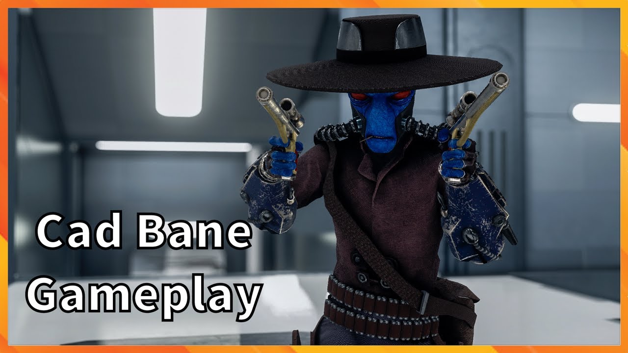 Cad Bane Gameplay Star Wars Battlefront 2