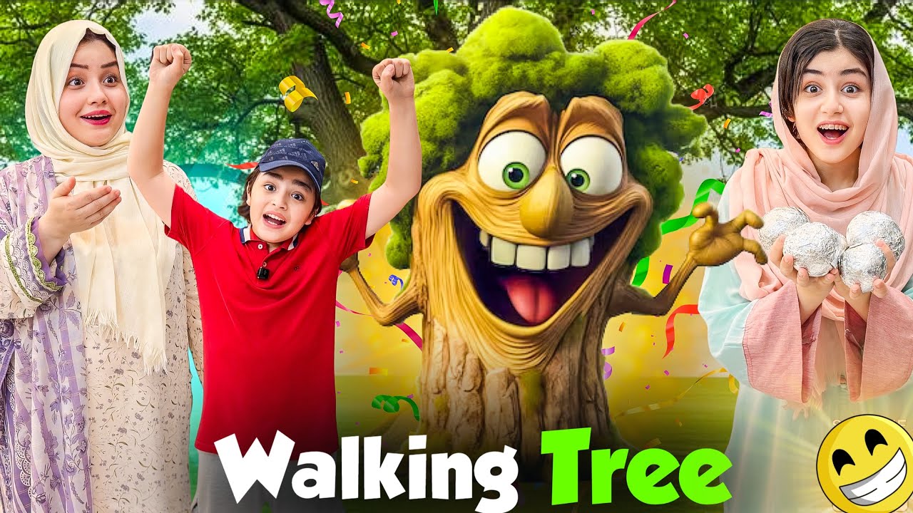 Why Walking Tree Came To Our Home? 🏡 How He Turned Shaheer Into A Ball 🥎 ?| Rida Naqqash