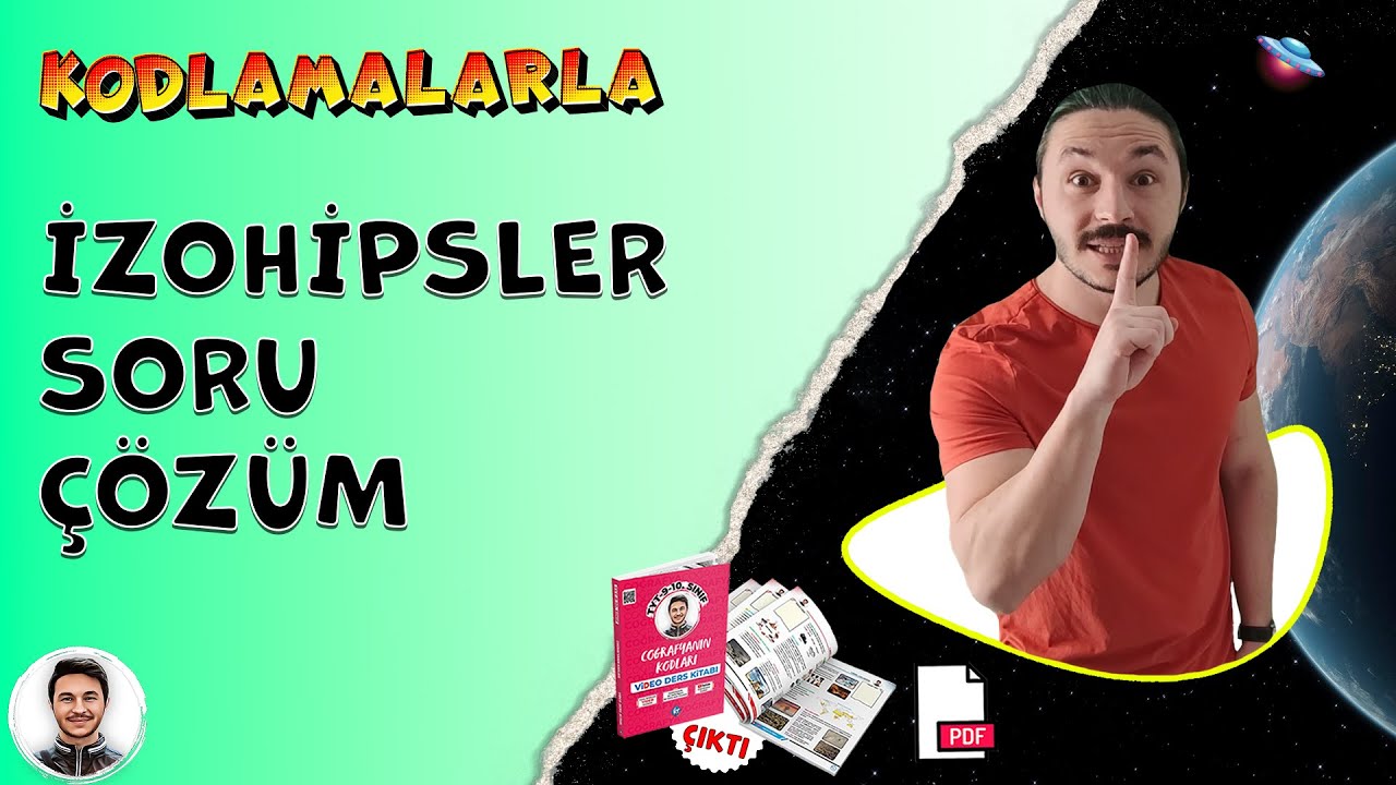 İzohipsler soru çözümü tyt coğrafya , İzohips profil çıkarma 9.sınıf coğrafya soru çözümü