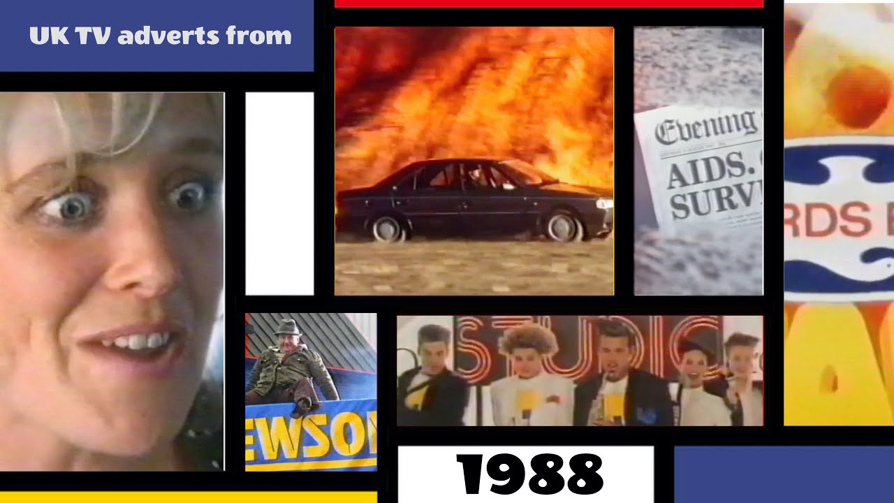 UK TV Adverts from 1988