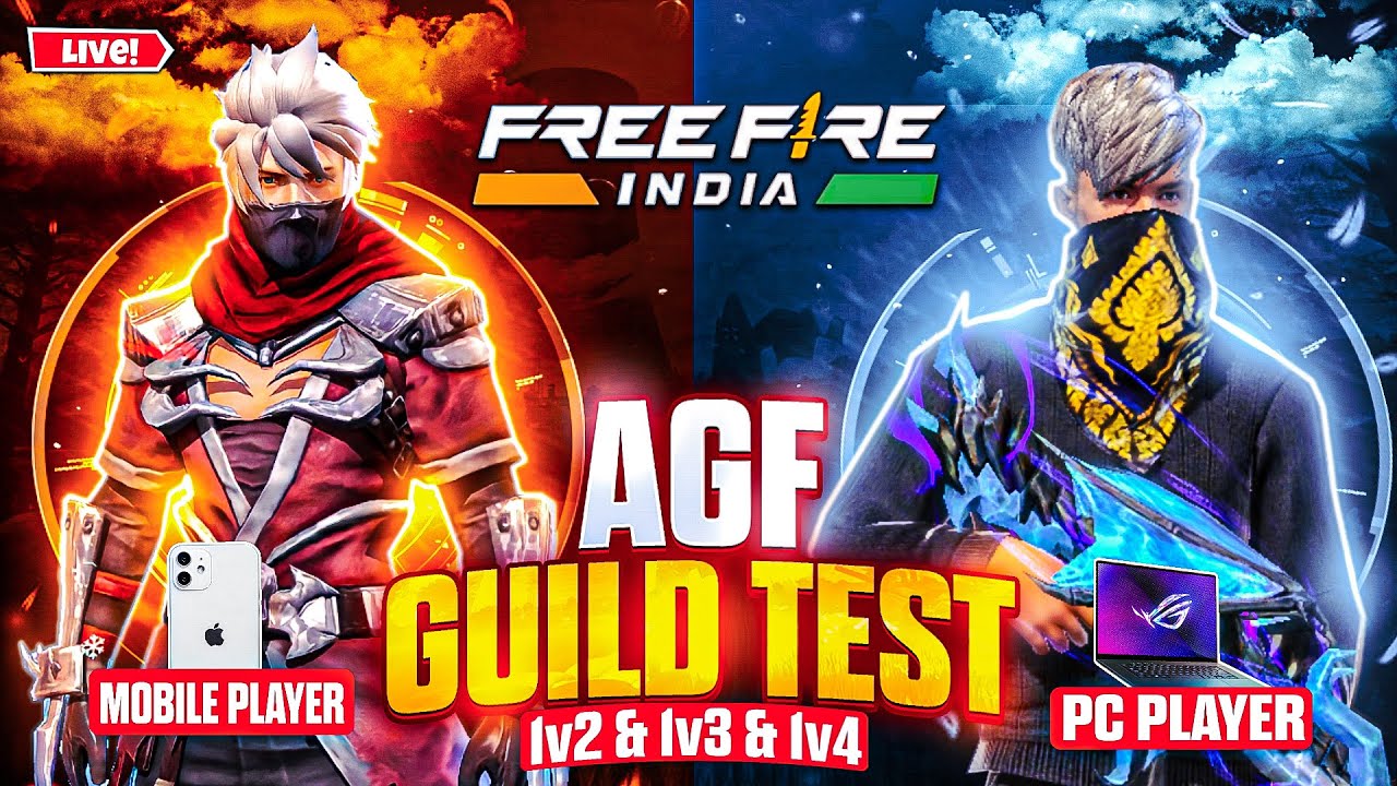 🛑 WANNA JOIN AGF-ESP? ⚡ 1V2 & 1V4 TESTING FOR MOBILE+PC😱 #agfanuj #freefirelive
