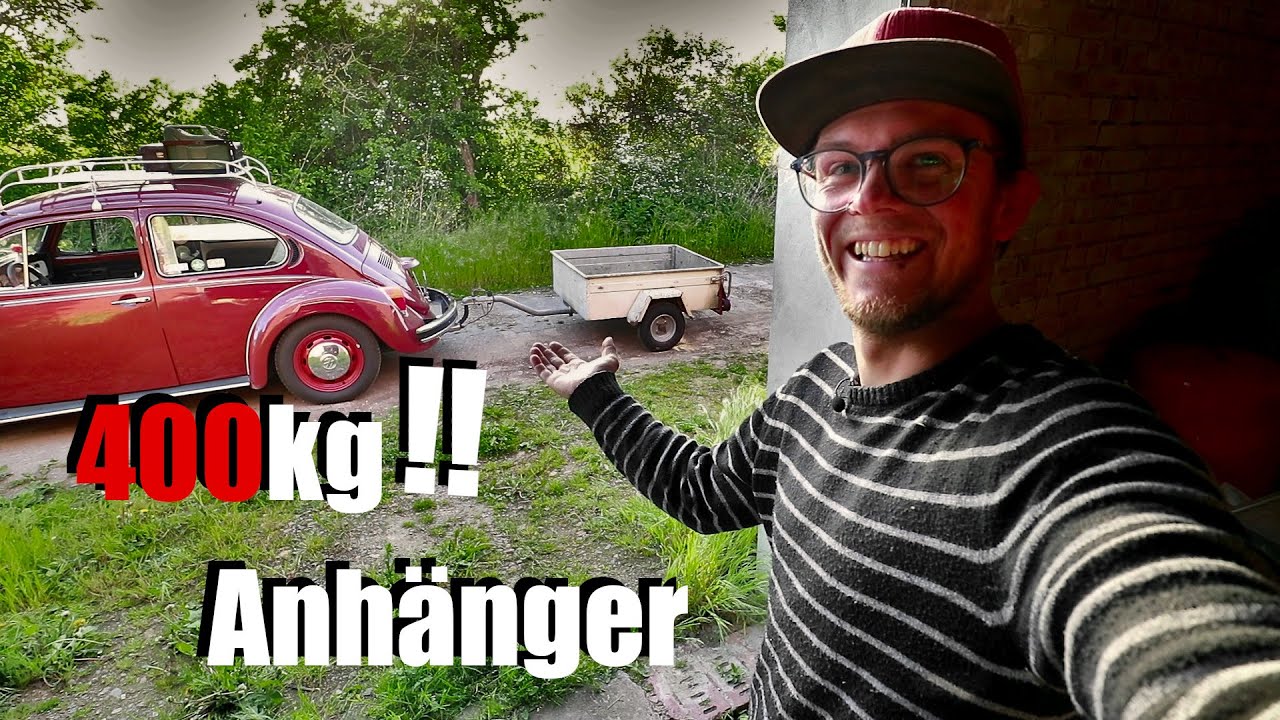 VW Käfer Vlog #17 - Bereit für den Tüv - Mein 400kg Heinemann Anhänger |alexmittm