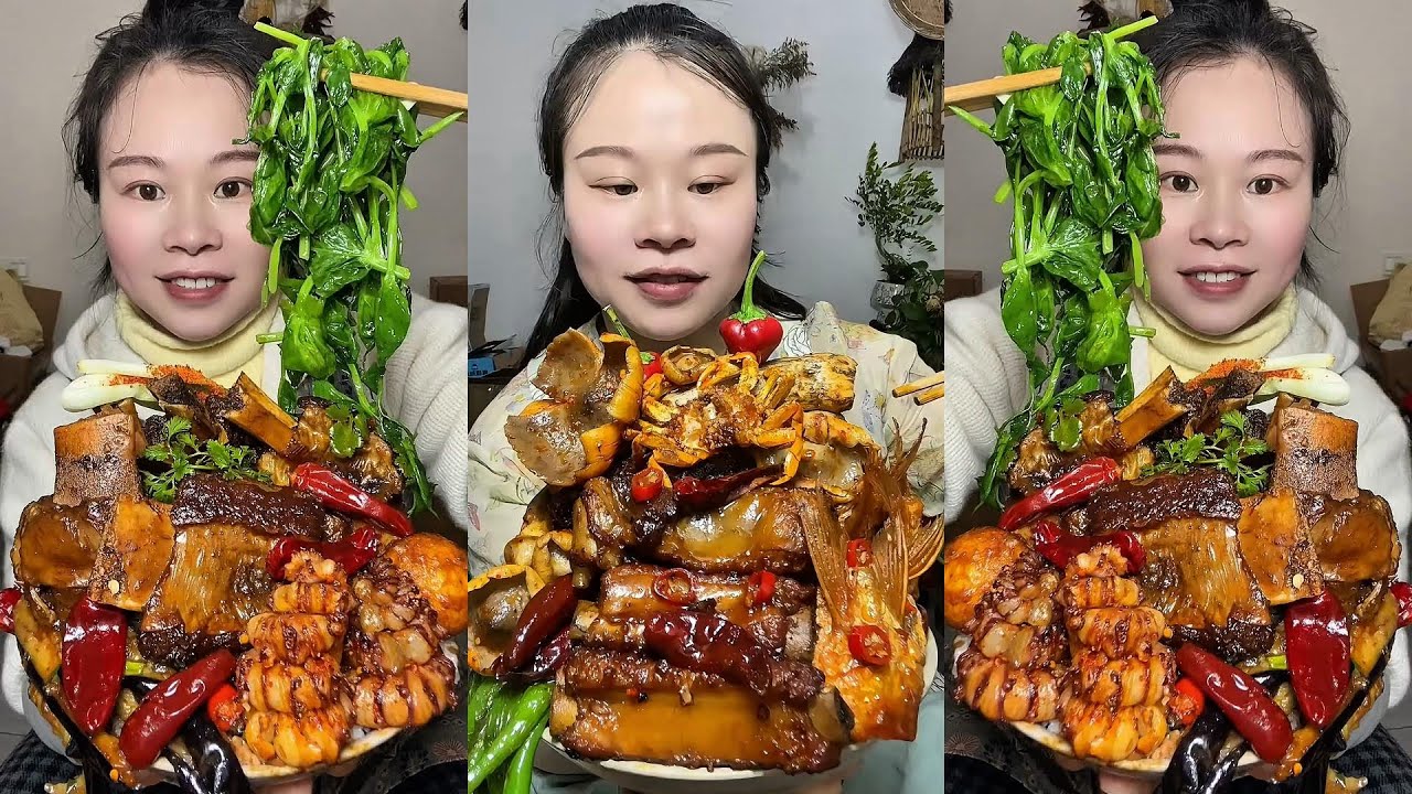 👩‍🍳🔥 Yummy Homemade Dishes – Hot and Ready! Enjoy Meat, Fish & Fresh Boiled Greens!🥩 🌶️