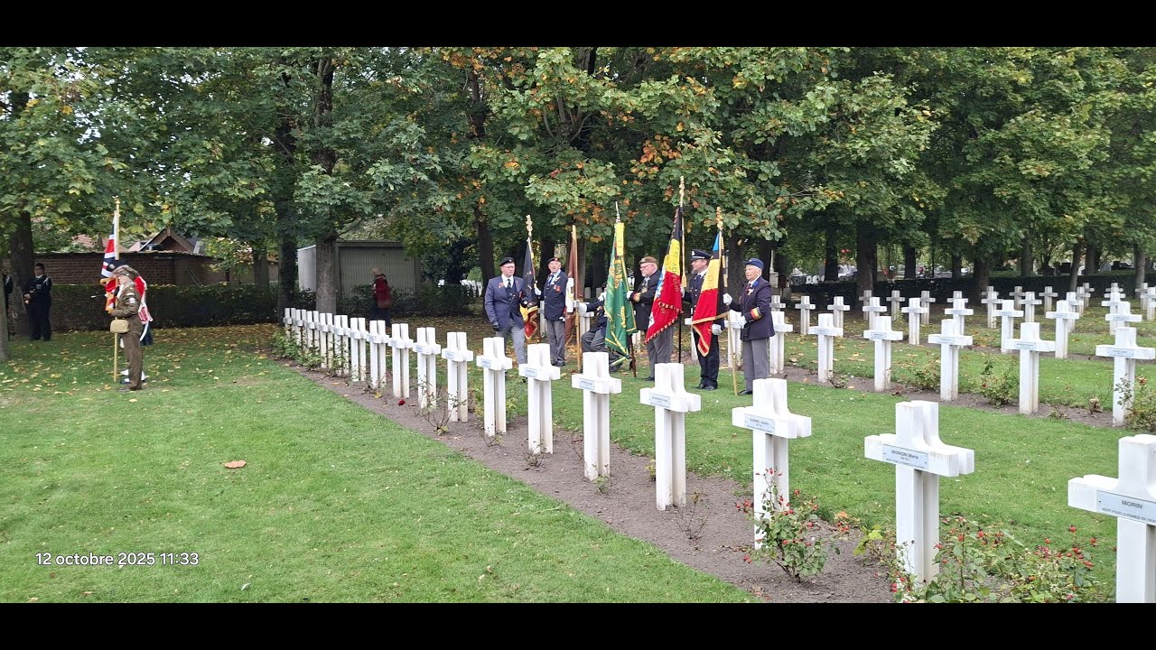 SOUVENIR FRANÇAIS ROESELARE le 12 10 2025 Nouvelle vidéo