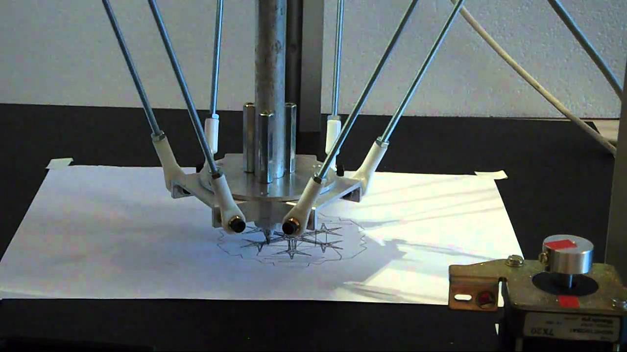 Linear delta-robot test