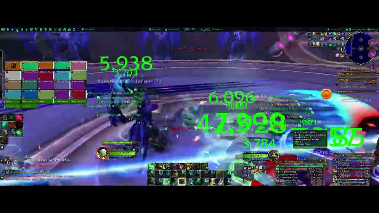 Mythic Saladbar MW monk and metal - chill POV