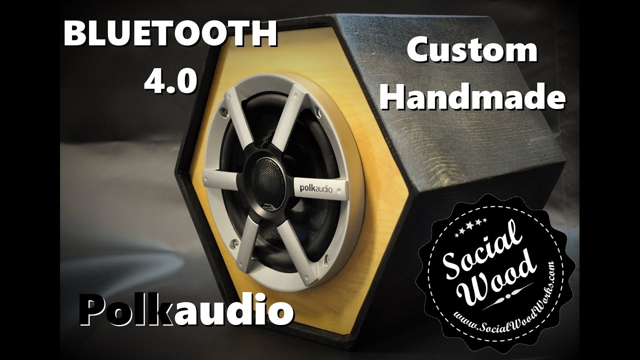 DIY Powered Bluetooth Speaker Build - One of a kind