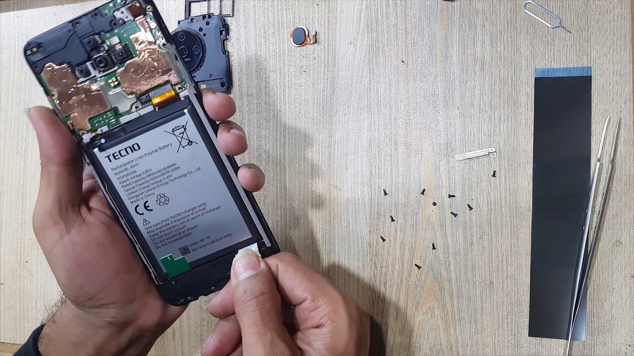 Tecno Spark 6 Battery Replacement
