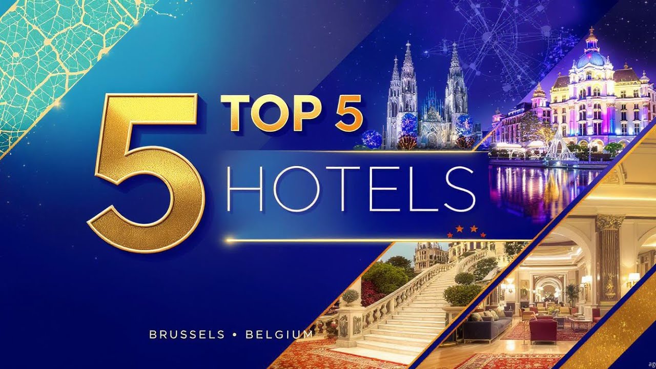 Топ-5 лучших отелей Брюсселя, Бельгия 🇧🇪 | Путеводитель по роскоши и комфорту