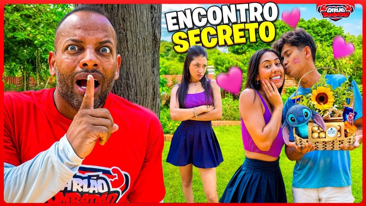 ERA PRA SER APENAS UM ESCONDE ESCONDE , MAS FLAGREI O JHONIC COM A SUA CRUSH ! - DEU BRIGA?