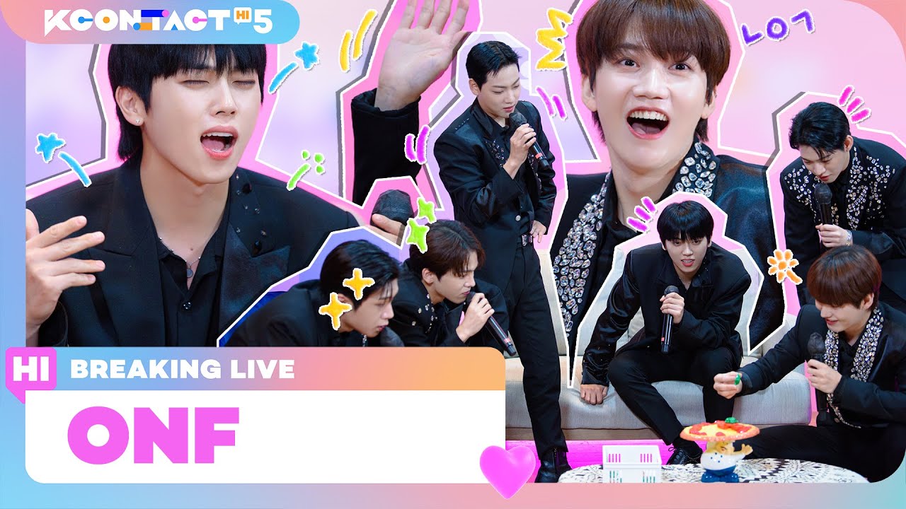 ONF (온앤오프) | BREAKING LIVE | KCON:TACT HI 5 | 21.09.26 OA