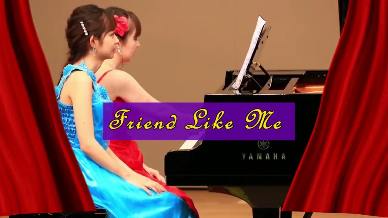 Friend LIke Me ーAladdin  【究極のピアノ連弾　sound24】