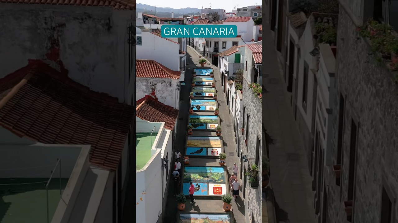 GRAN CANARIA, FIRGAS 2026. Полное видео об острове на @konturtravel  #shorts  #grancanaria #firgas