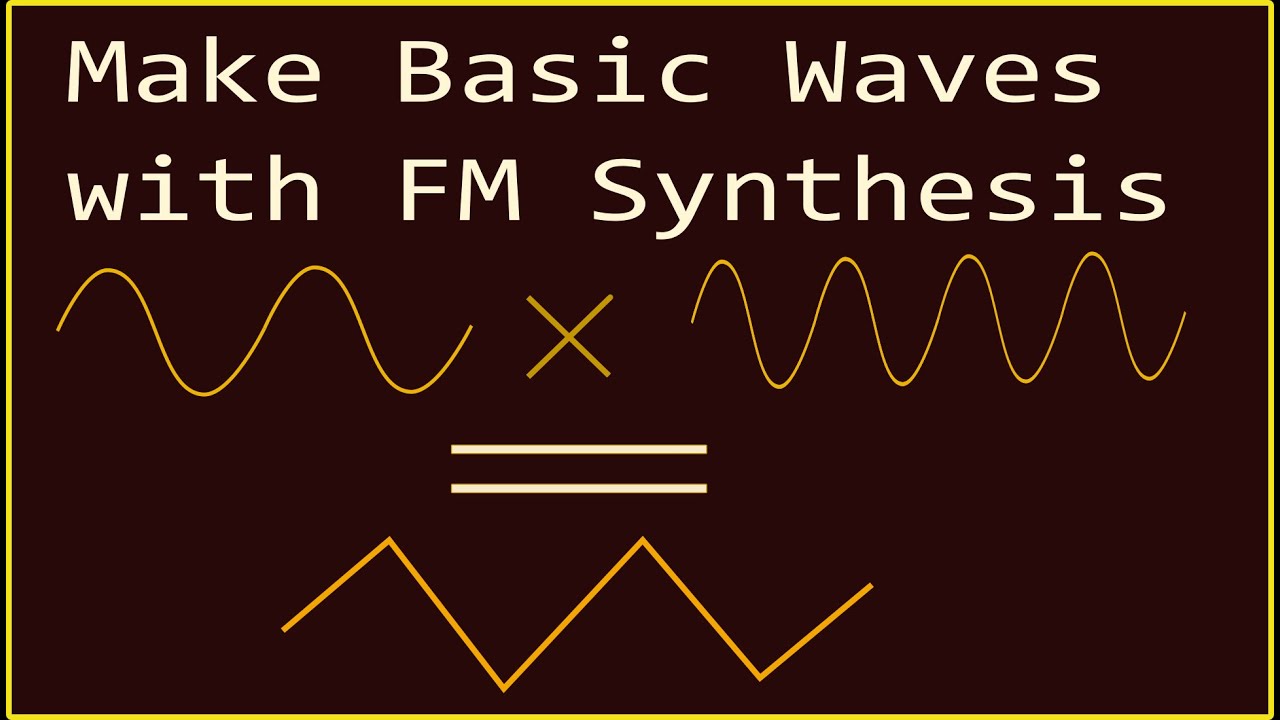 Re-Creating Basic Waves with FM Synthesis