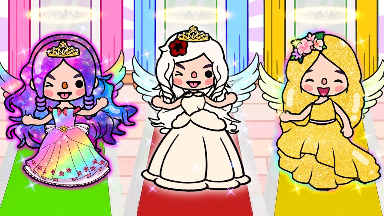 Công chúa Cầu Vồng Bị Hoán Đổi  | Toca Life Story | Toca Boca
