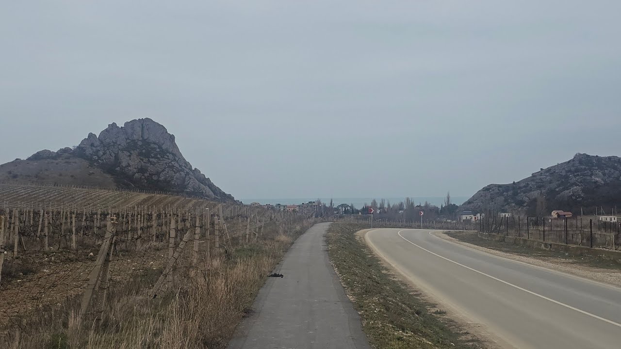 #557.Крым.Ходили 8 час до Щебетовки.Устала,но счастливая.Немного Анапы.