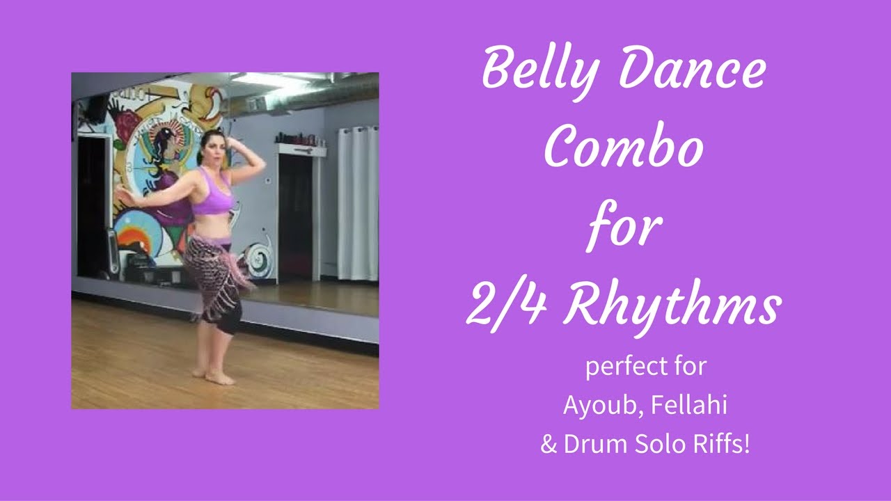⭐ Belly Dance Combo for 2/4 Rhythms ⭐