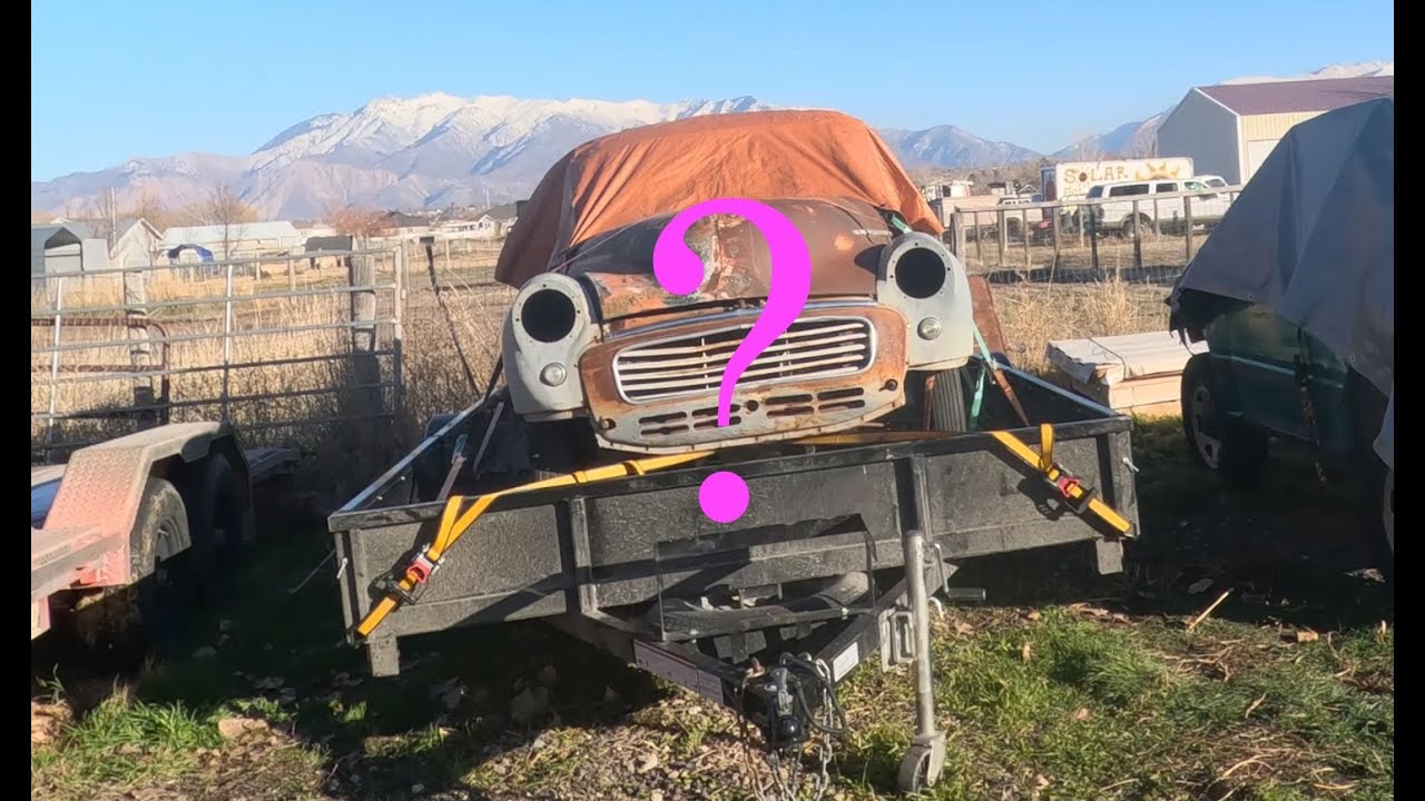 Swapping wheels & Looking for treasure - Morris after 20+ years of storage. Geo Minor 1000 - part 2