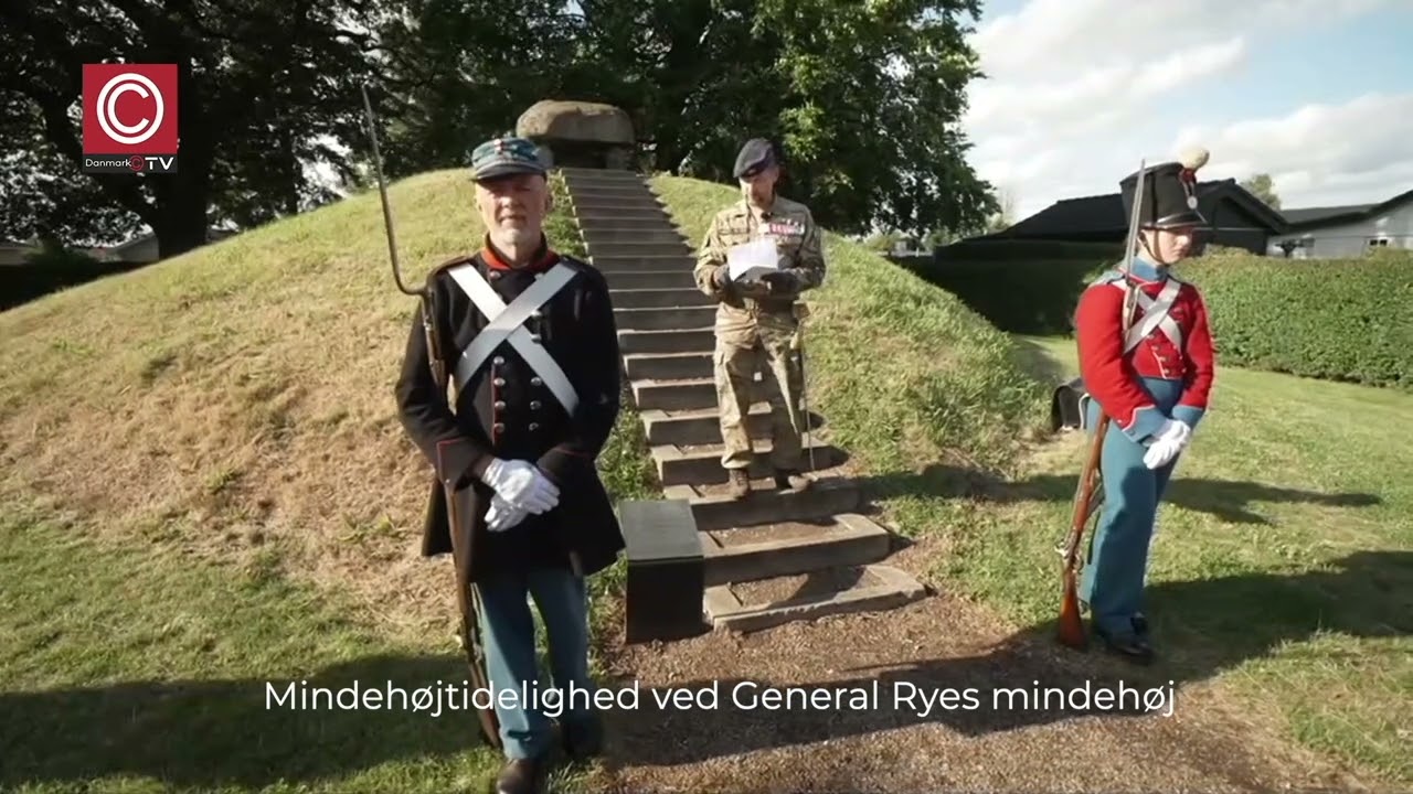 6.Julidagene 2024 : Mindeh&oslash;jtidelighed ved General Ryes mindeh&oslash;j